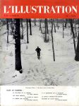 L'ILLUSTRATION, janv. 1941 - PARIS-SPORTS D'HIVER, LE SKI DANS LE PARC DE SAINT CLOUD