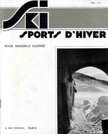 SKI SPORTS D'HIVER n° 26, nov. 1934 - revue ancienne