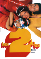 LES 2 ALPES 1650 M - 38 ISERE FRANCE - retirage numéroté affiche originale par Dardelet (1969)