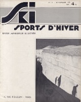 SKI SPORTS D'HIVER n° 18, nov. 1933 - FONTCOUVERTE - revue ancienne