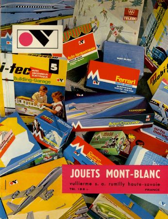 JOUETS MONT-BLANC - catalogue (ca 1970)