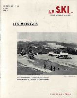 LE SKI n° 139, fév. 1956 - LES VOSGES - revue ancienne
