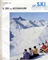 LE SKI n° 142, nov. 1956 - NUMERO SPECIAL "LE SKI EN ALLEMAGNE" - SAINT-LARY - revue ancienne