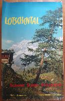 *** A SAISIR *** LÖTSCHENTAL - affiche originale photo Meyer-Henn (ca 1958)