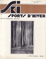 SKI SPORTS D'HIVER n° 14, mars 1933 - revue ancienne
