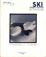 SKI SPORTS D'HIVER n° 59, déc. 1938 - NUMERO SPECIAL SPLENDEURS DE LA NEIGE - revue ancienne