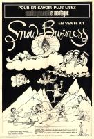 SNOW BUSINESS - AMENAGEMENT ET MONTAGNE - affiche originale par Casa (ca 1979)