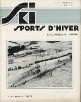 SKI SPORTS D'HIVER n° 29, fév. 1935 - revue ancienne