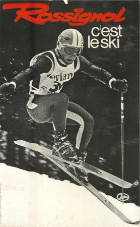 ROSSIGNOL C'EST LE SKI (HENRI DUVILLARD) - affiche originale (1969)