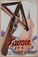 SAVOIE - LA BELLE PROVINCE DE FRANCE (TIGNES) - projet d'affiche gouachée par Henry Germain (1941)