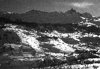 MERIBEL-LES-ALLUES - retirage photo originale (ca 1940)