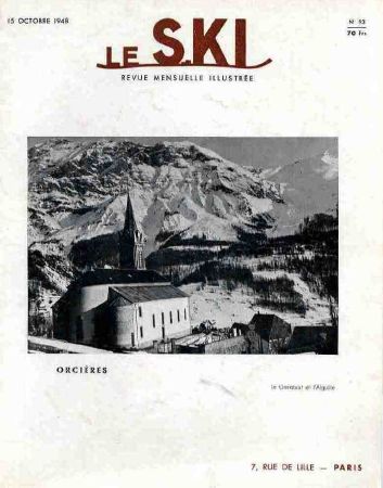 LE SKI n° 93, oct. 1948 - ORCIERES