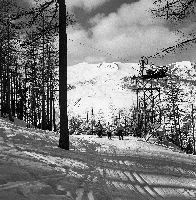 VARS - LE VIEUX TELESKI DE PEYNIER - retirage photo Machatschek (ca 1953)