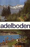 ADELBODEN EN ETE - SCHWEIZ SUISSE SWITZERLAND - affiche originale (ca 1975)
