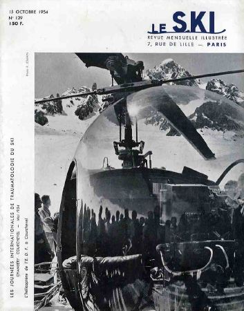 LE SKI n° 129, oct. 1954 - PRALOGNAN, LA FOUX D'ALLOS, LES DEUX ALPES - revue ancienne