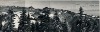 TELESIEGE METABIEF MONT D'OR - PANORAMA AU SOMMET - montage photographique panoramique (ca 1960)