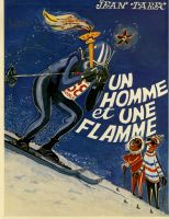 UN HOMME ET UNE FLAMME - livre de Jean Tarec (1968)