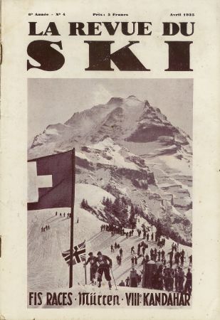LA REVUE DU SKI n° 4, avr. 1935