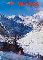 VAL D'ISERE 1850  - affiche originale (ca 1995)