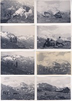 VALLEE DES BELLEVILLE, ST-MARTIN (LES MENUIRES, VAL THORENS) - lot de 38 photos originales (1948-50)