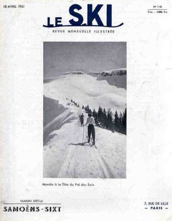 LE SKI n° 110, avr. 1951 - NUMERO SPECIAL SAMOENS-SIXT