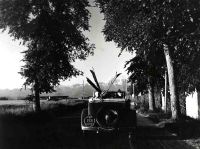 VIVE LES VACANCES... EN ROUTE POUR LE SKI - photo originale de K. Machatschek (années 30)