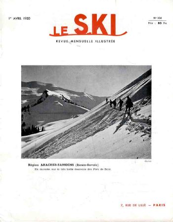 LE SKI n° 104, avr. 1950 - AU LAC DE FLAINE