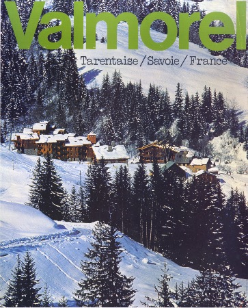 VALMOREL TARENTAISE/SAVOIE/FRANCE - affiche originale (1976)