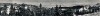 TELESIEGE METABIEF MONT D'OR - PANORAMA AU SOMMET - montage photographique panoramique (ca 1960)