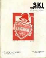 SKI SPORTS D'HIVER n° 43, déc. 1936 - NUMERO SPECIAL L'AUTRICHE, PAYS DU SKI