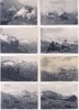 VALLEE DES BELLEVILLE, ST-MARTIN (LES MENUIRES, VAL THORENS) - lot de 38 photos originales (1948-50)