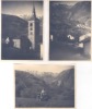 VALLEE DES BELLEVILLE, SAINT-MARTIN (TARENTAISE) - lot de 9 photos originales (1948)