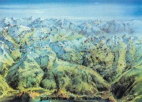 PANORAMA DE LA VANOISE - affiche de Pierre Novat (1977)