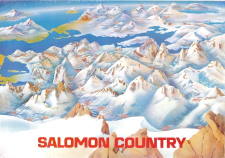 SALOMON COUNTRY - affiche originale (1983)