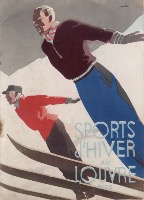 SPORTS D'HIVER AU LOUVRE PARIS - catalogue spécial sports d'hiver (ca 1930)
