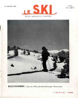 LE SKI n° 102, nov. 1950 - BELLEDONNE, ST. MORITZ - revue ancienne