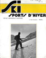 SKI SPORTS D'HIVER n° 22, mars 1934 - revue ancienne
