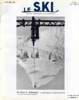 LE SKI n° 109, fév. 1951 - VALLEE D'AURE, LE PETIT SAINT BERNARD (LA THUILE) - revue ancienne