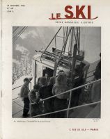 LE SKI n° 123, oct. 1953 - UNTERBACH, LES AVANCHERS, CHAMPERY - revue ancienne
