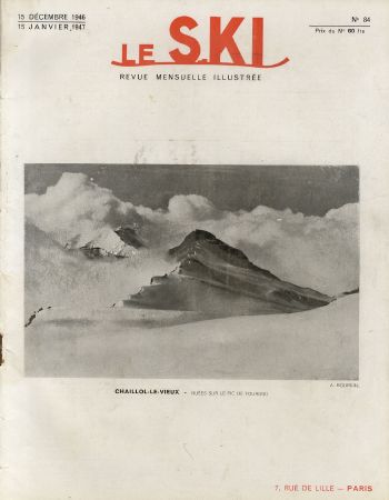 LE SKI n° 84, déc. 1946-janv. 1947 - SKI AU CANADA, SUPERBAGNERES - revue ancienne