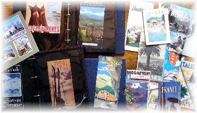 Dpliants anciens - Vieux prospectus - Plans des pistes vintage - Vieilles brochures touristiques