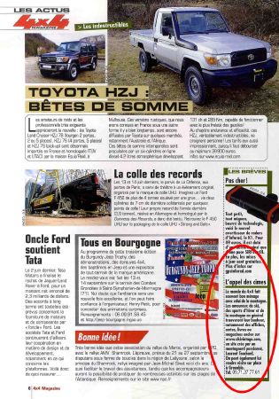 SkiVintage.com dans 4x4 Magazine