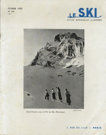 LE SKI n° 145, fév. 1957 - SKI EN URSS - revue ancienne